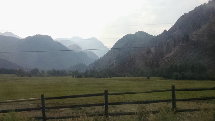 The valley near Castle Lakes outside Lake City