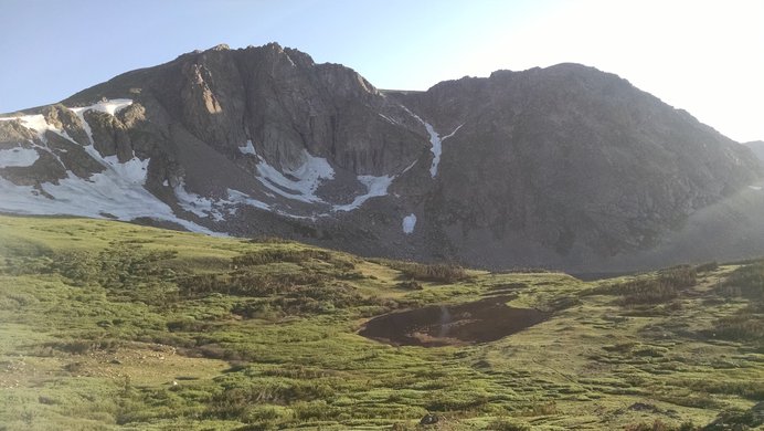 The basin above Devils Thumb Lake.